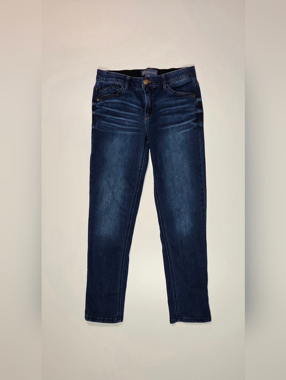 Democracy Ab Solution Women’s Jeans Size 6 Blue Skinny Stretch Denim